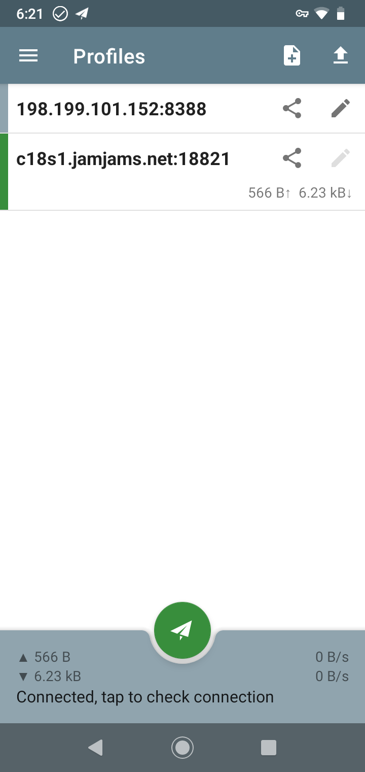 启用 Shadowsocks